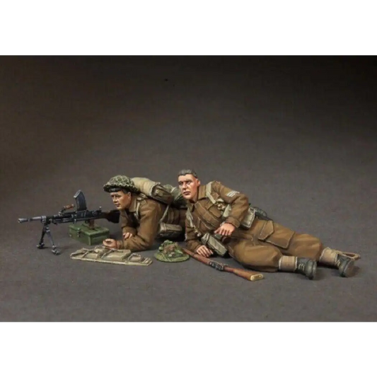 1/35 2pcs Resin Model Kit British Soldiers Infantry Guard WW2 Unpainted - Model-Fan-Store