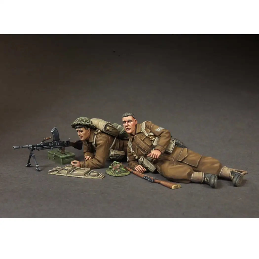 1/35 2pcs Resin Model Kit British Soldiers Infantry Guard WW2 Unpainted - Model-Fan-Store