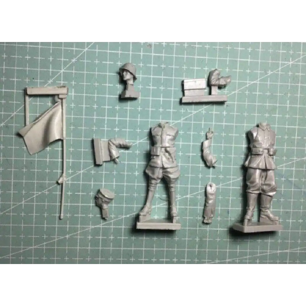 1/35 2pcs Resin Model Kit German Soldier Infantry WW1 Unpainted - Model-Fan-Store