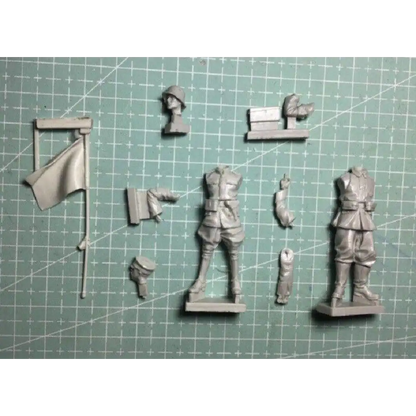 1/35 2pcs Resin Model Kit German Soldier Infantry WW1 Unpainted - Model-Fan-Store