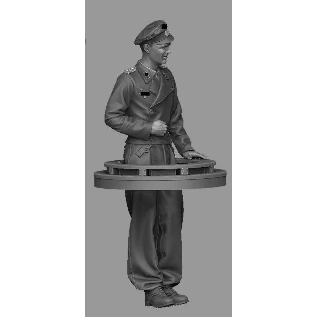 1/35 2pcs Resin Model Kit German Soldiers Tank Crew WW2 Unpainted - Model-Fan-Store