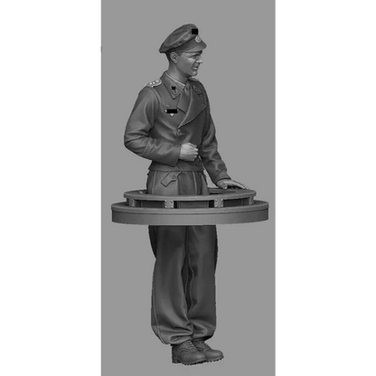 1/35 2pcs Resin Model Kit German Soldiers Tank Crew WW2 Unpainted - Model-Fan-Store