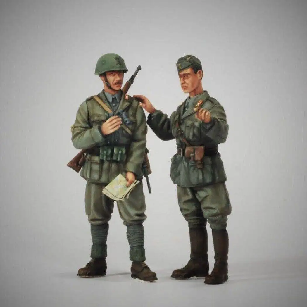 1/35 2pcs Resin Model Kit Italian Soldier Infantry WW1 Unpainted - Model-Fan-Store