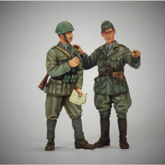 1/35 2pcs Resin Model Kit Italian Soldier Infantry WW1 Unpainted - Model-Fan-Store