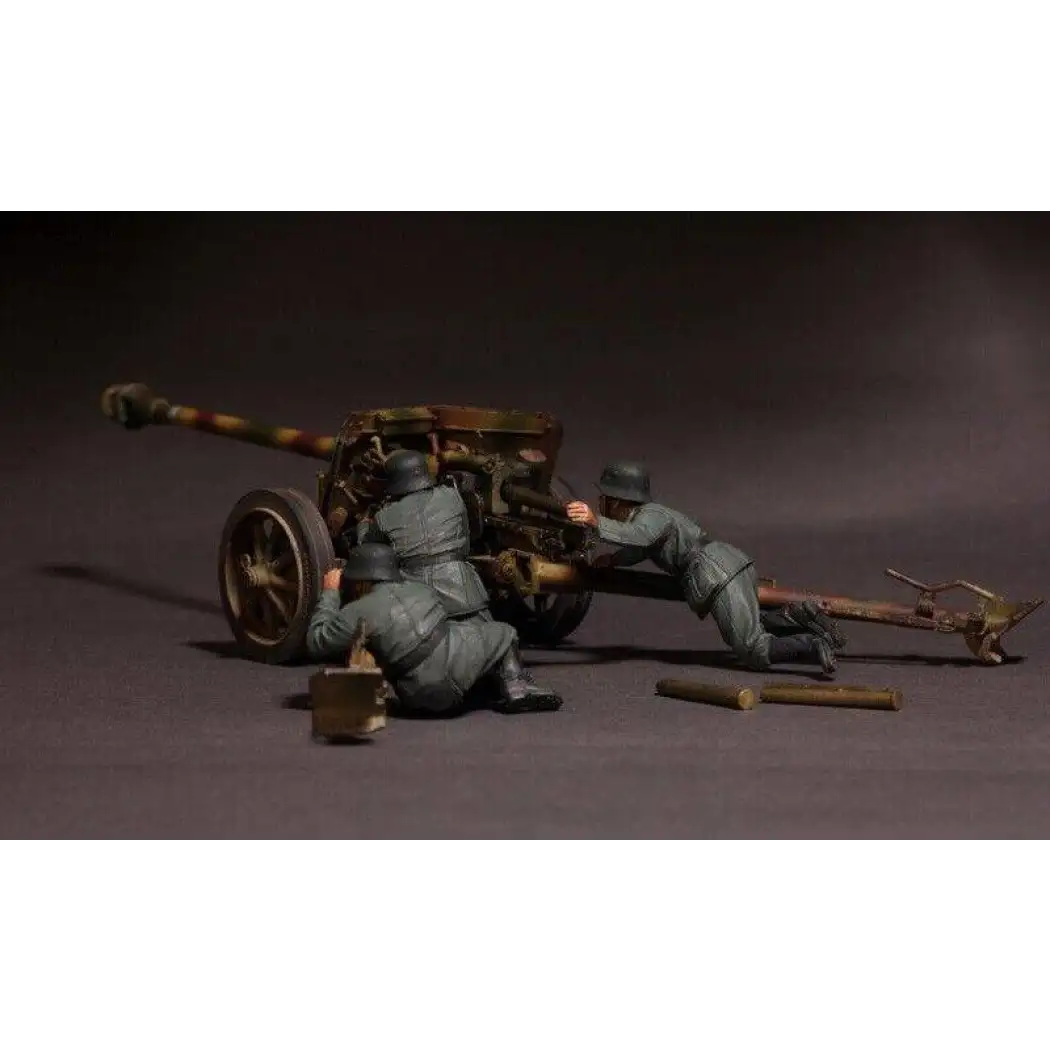 1/35 3pcs Resin Model Kit German Soldiers Artillery no gun WW2 Unpainted - Model-Fan-Store