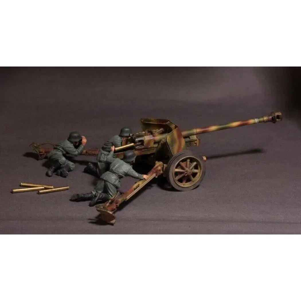 1/35 3pcs Resin Model Kit German Soldiers Artillery no gun WW2 Unpainted - Model-Fan-Store