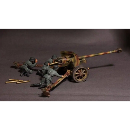 1/35 3pcs Resin Model Kit German Soldiers Artillery no gun WW2 Unpainted - Model-Fan-Store