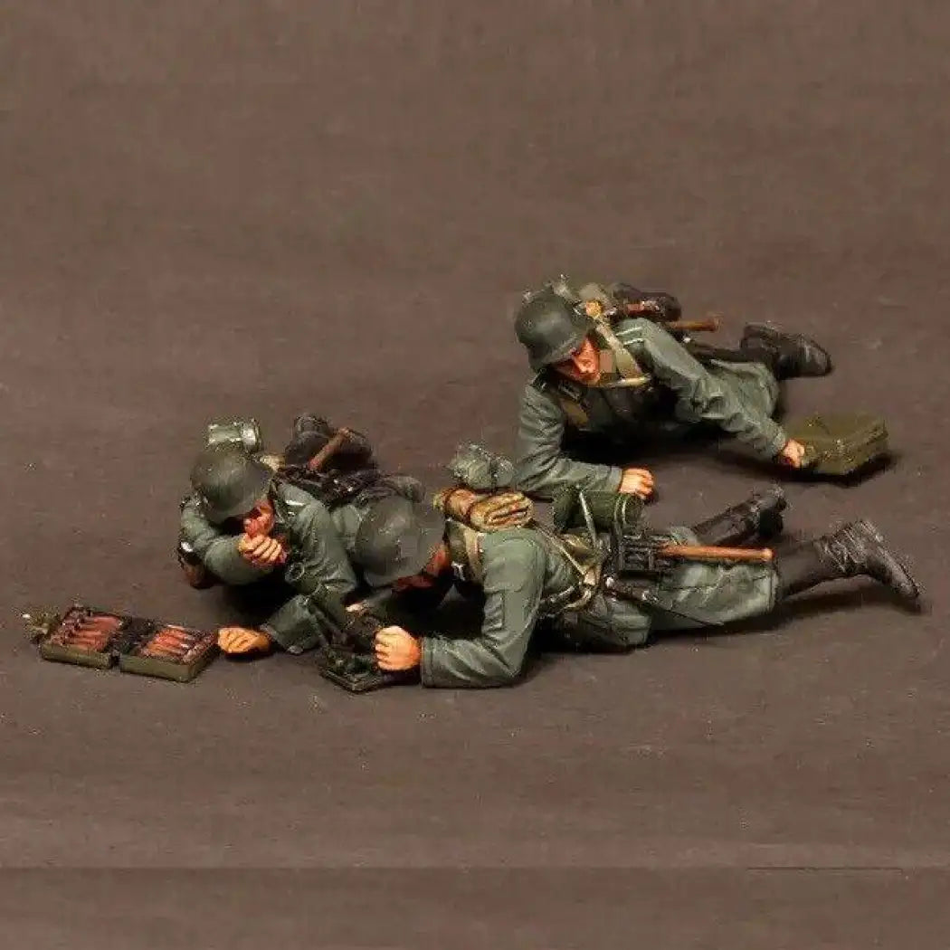 1/35 3pcs Resin Model Kit German Soldiers Infantry WW2 Unpainted - Model-Fan-Store