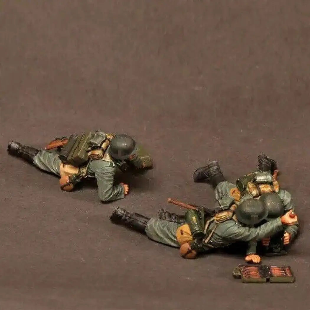 1/35 3pcs Resin Model Kit German Soldiers Infantry WW2 Unpainted - Model-Fan-Store