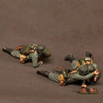 1/35 3pcs Resin Model Kit German Soldiers Infantry WW2 Unpainted - Model-Fan-Store