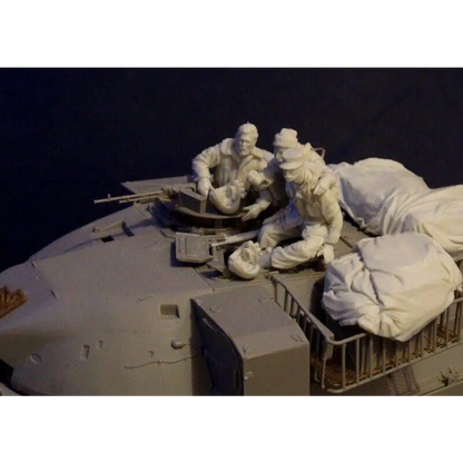 1/35 5pcs Resin Model Kit Modern Arab Soldiers Tank Crew no tank Unpainted - Model-Fan-Store