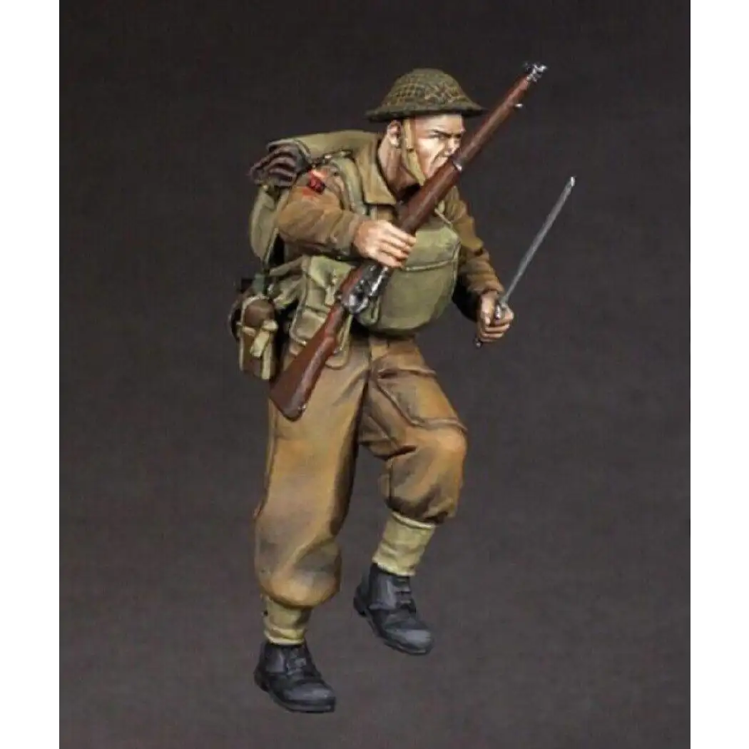 1/35 Resin Model Kit British Soldier Infantryman WW2 Unpainted - Model-Fan-Store