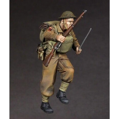 1/35 Resin Model Kit British Soldier Infantryman WW2 Unpainted - Model-Fan-Store