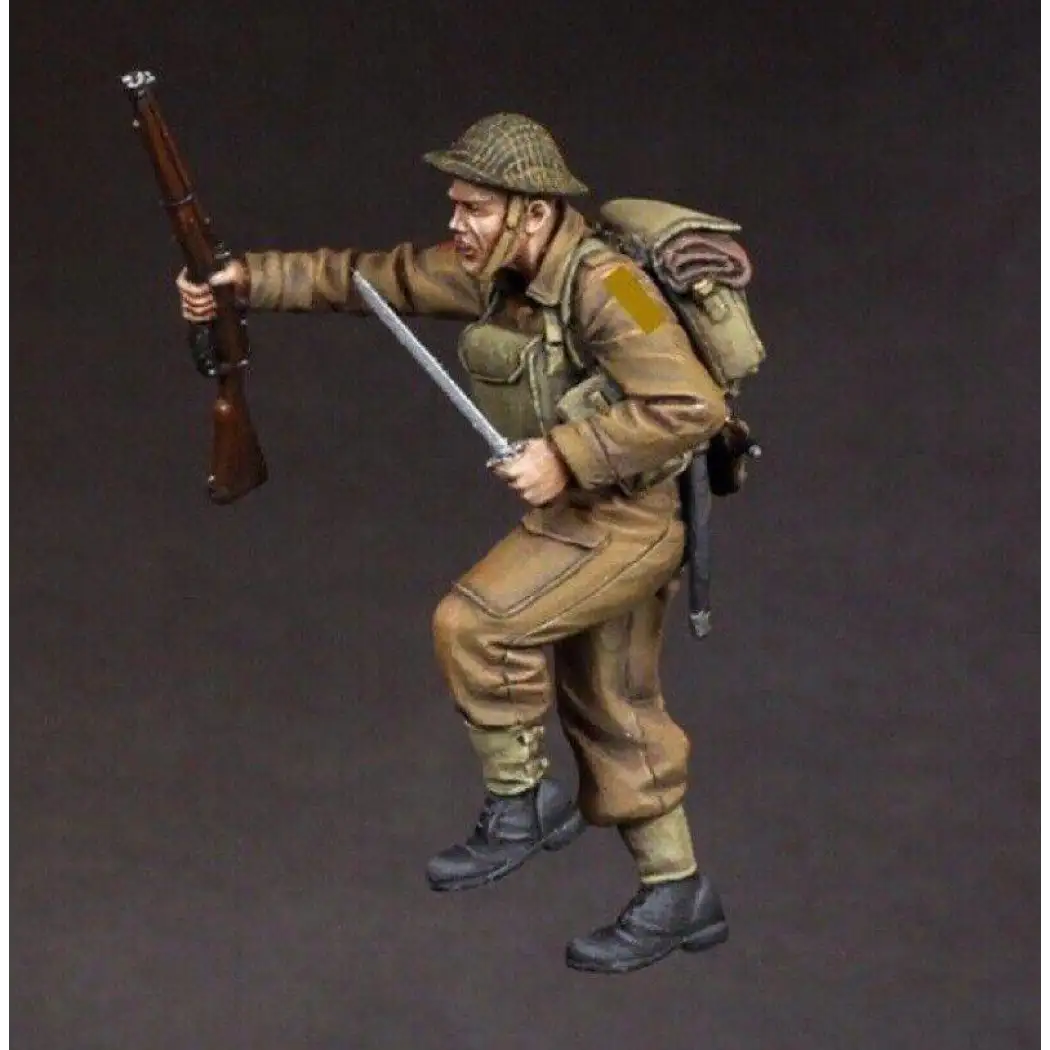 1/35 Resin Model Kit British Soldier Infantryman WW2 Unpainted - Model-Fan-Store