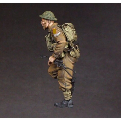 1/35 Resin Model Kit British Soldier Infantryman WW2 Unpainted - Model-Fan-Store