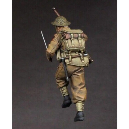 1/35 Resin Model Kit British Soldier Infantryman WW2 Unpainted - Model-Fan-Store