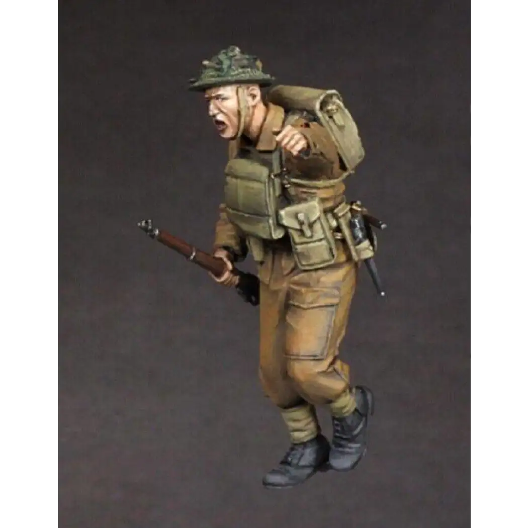 1/35 Resin Model Kit British Soldier Infantryman WW2 Unpainted - Model-Fan-Store