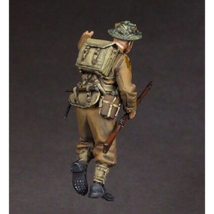 1/35 Resin Model Kit British Soldier Infantryman WW2 Unpainted - Model-Fan-Store