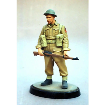 1/35 Resin Model Kit British Soldier Infantryman WW2 Unpainted - Model-Fan-Store