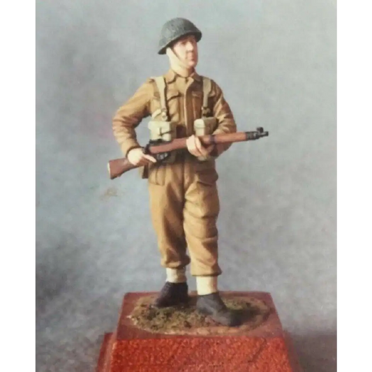 1/35 Resin Model Kit British Soldier Infantryman WW2 Unpainted - Model-Fan-Store