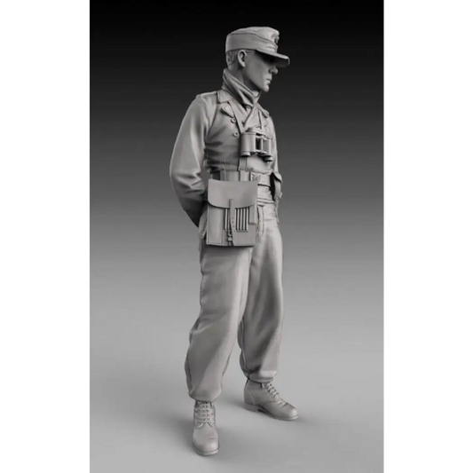 1/35 Resin Model Kit German Officer Soldier Tankman WW2 Unpainted - Model-Fan-Store