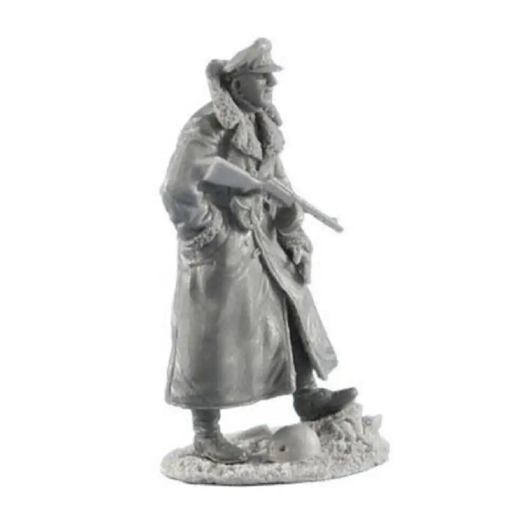 1/35 Resin Model Kit German Officer Soldier Winter WW2 Unpainted - Model-Fan-Store