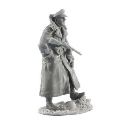 1/35 Resin Model Kit German Officer Soldier Winter WW2 Unpainted - Model-Fan-Store