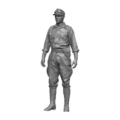 1/35 Resin Model Kit German Soldier Driver WW2 Unpainted - Model-Fan-Store