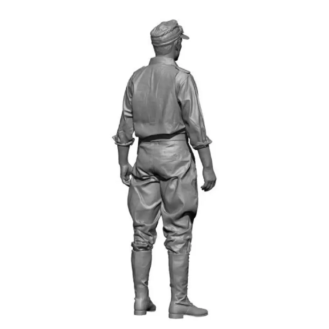 1/35 Resin Model Kit German Soldier Driver WW2 Unpainted - Model-Fan-Store