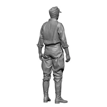 1/35 Resin Model Kit German Soldier Driver WW2 Unpainted - Model-Fan-Store