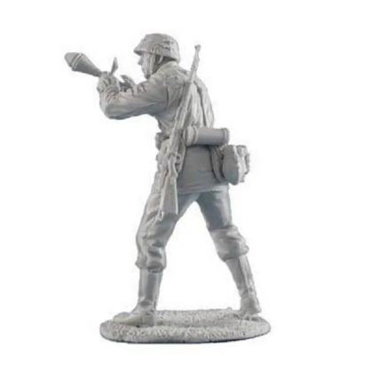 1/35 Resin Model Kit German Soldier Infantryman Faustpatrone WW2 Unpainted - Model-Fan-Store