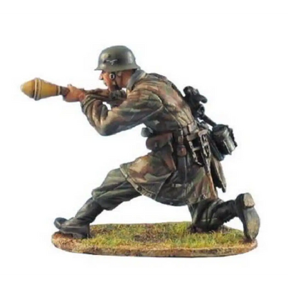 1/35 Resin Model Kit German Soldier Infantryman Faustpatrone WW2 Unpainted - Model-Fan-Store