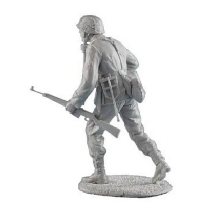 1/35 Resin Model Kit German Soldier Infantryman Rush WW2 Unpainted - Model-Fan-Store