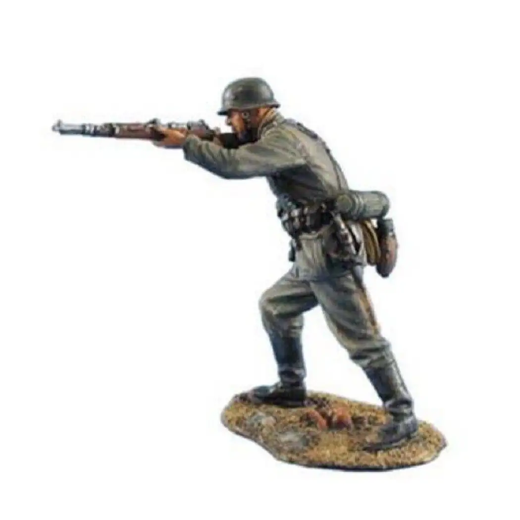 1/35 Resin Model Kit German Soldier Infantryman Shooting Position WW2 Unpainted - Model-Fan-Store