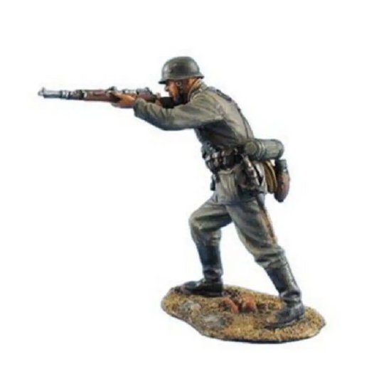 1/35 Resin Model Kit German Soldier Infantryman Shooting Position WW2 Unpainted - Model-Fan-Store