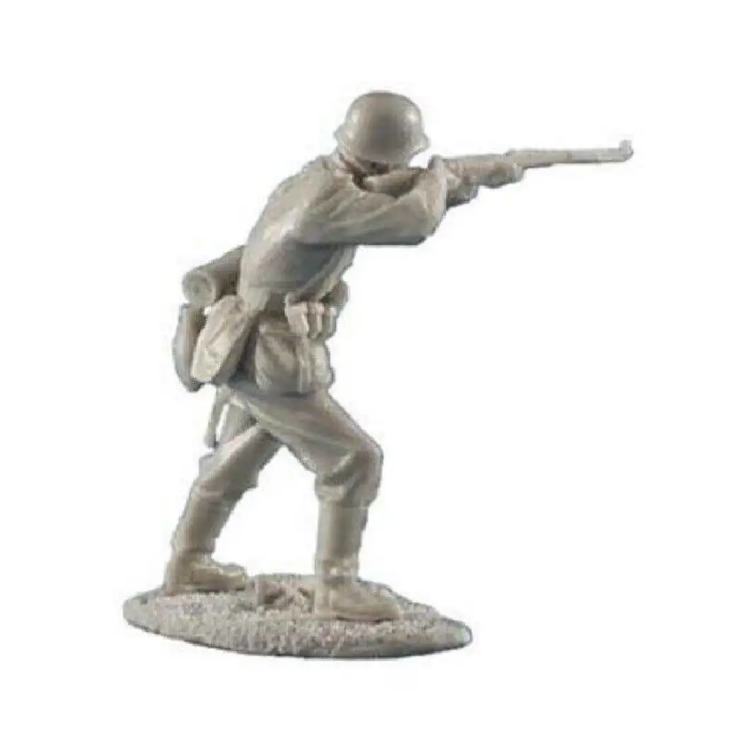 1/35 Resin Model Kit German Soldier Infantryman Shooting Position WW2 Unpainted - Model-Fan-Store