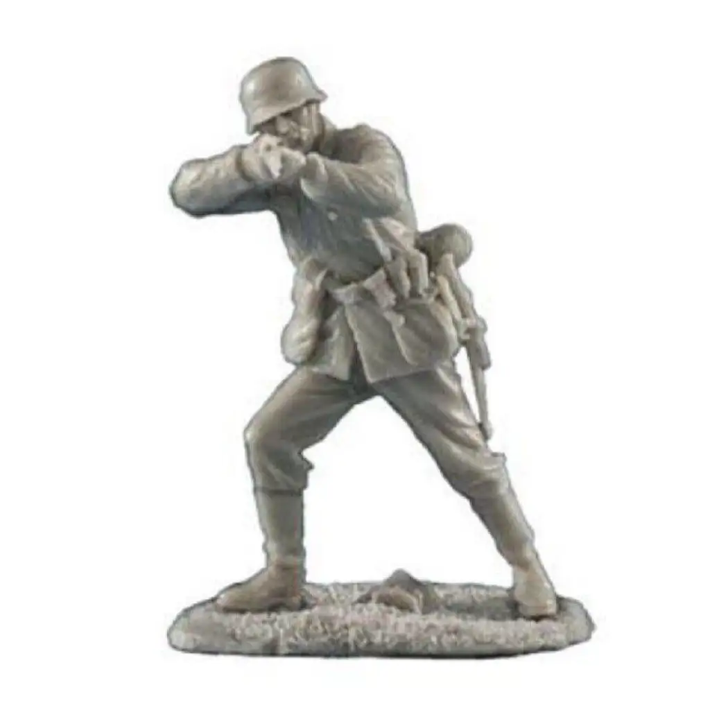 1/35 Resin Model Kit German Soldier Infantryman Shooting Position WW2 Unpainted - Model-Fan-Store