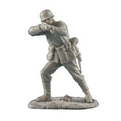 1/35 Resin Model Kit German Soldier Infantryman Shooting Position WW2 Unpainted - Model-Fan-Store