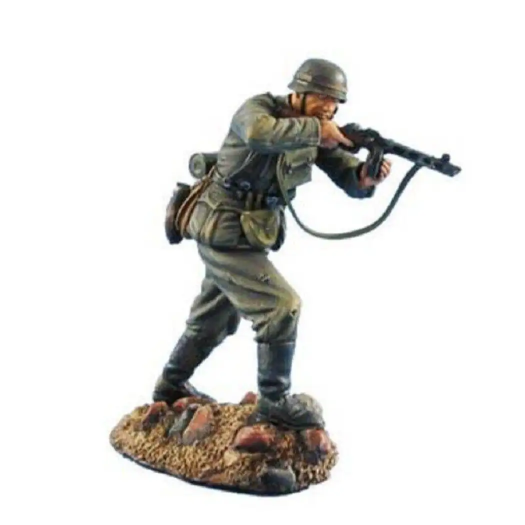 1/35 Resin Model Kit German Soldier Infantryman Shooting Position WW2 Unpainted - Model-Fan-Store