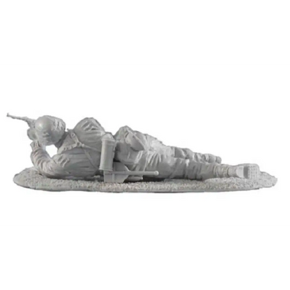 1/35 Resin Model Kit German Soldier Infantryman Shooting Position WW2 Unpainted - Model-Fan-Store