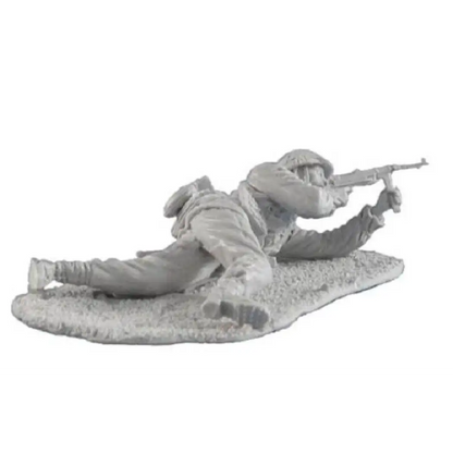 1/35 Resin Model Kit German Soldier Infantryman Shooting Position WW2 Unpainted - Model-Fan-Store