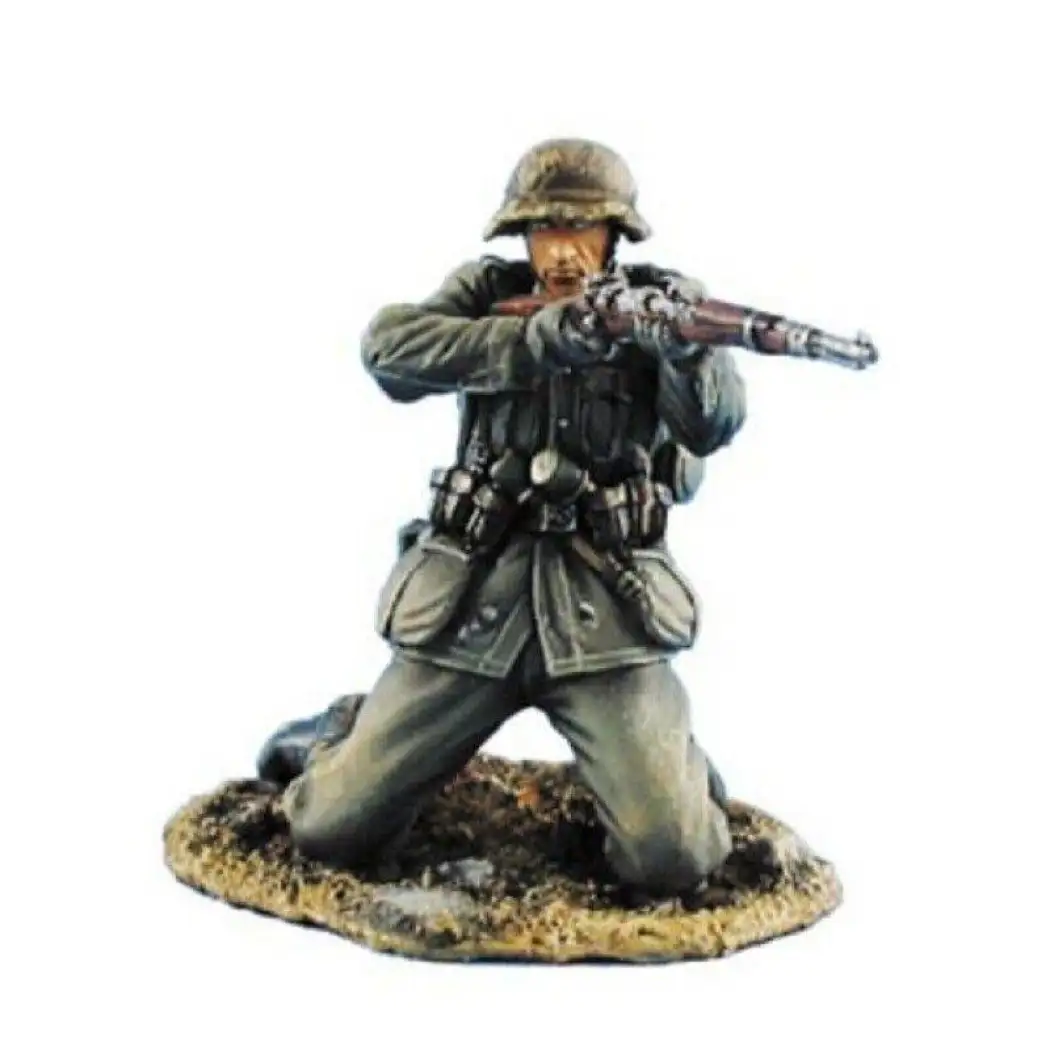 1/35 Resin Model Kit German Soldier Infantryman Shooting Position WW2 Unpainted - Model-Fan-Store