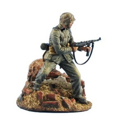 1/35 Resin Model Kit German Soldier Infantryman Shooting Position WW2 Unpainted - Model-Fan-Store