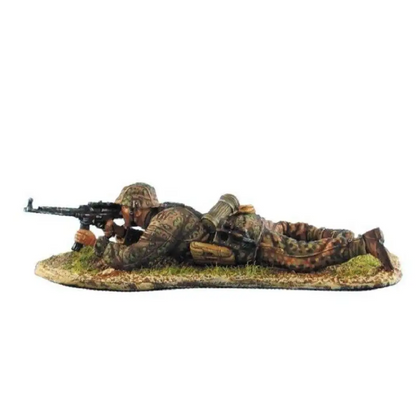 1/35 Resin Model Kit German Soldier Infantryman Shooting Position WW2 Unpainted - Model-Fan-Store