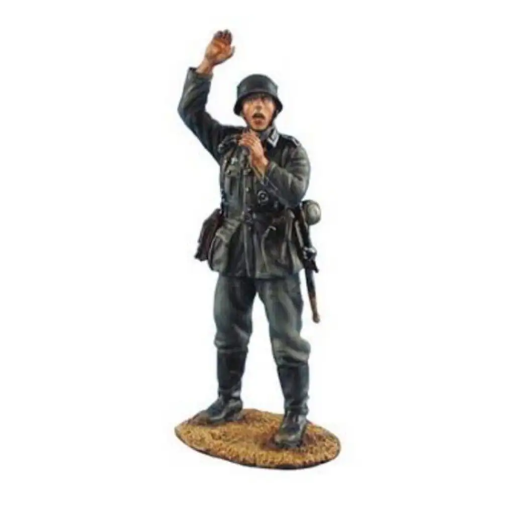 1/35 Resin Model Kit German Soldier Infantryman WW2 Unpainted - Model-Fan-Store