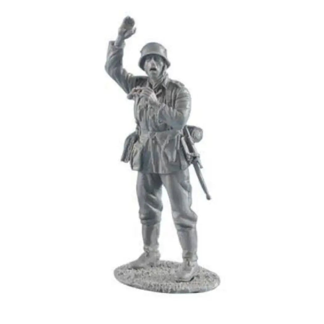 1/35 Resin Model Kit German Soldier Infantryman WW2 Unpainted - Model-Fan-Store