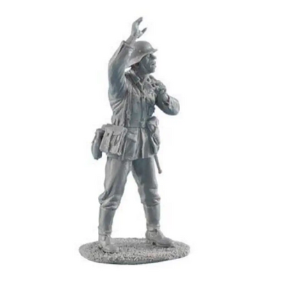 1/35 Resin Model Kit German Soldier Infantryman WW2 Unpainted - Model-Fan-Store