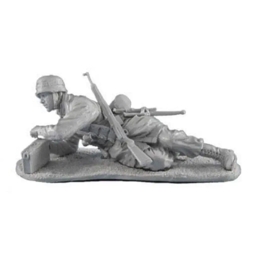 1/35 Resin Model Kit German Soldier Infantryman WW2 Unpainted - Model-Fan-Store