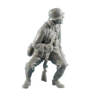 1/35 Resin Model Kit German Soldier Infantryman WW2 Unpainted - Model-Fan-Store