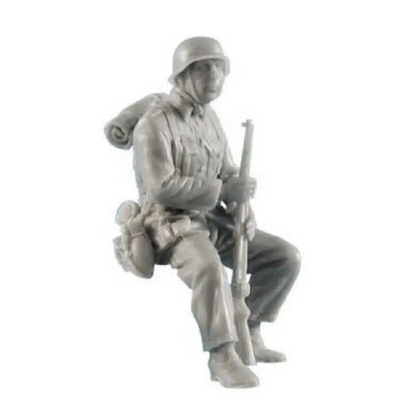 1/35 Resin Model Kit German Soldier Infantryman WW2 Unpainted - Model-Fan-Store